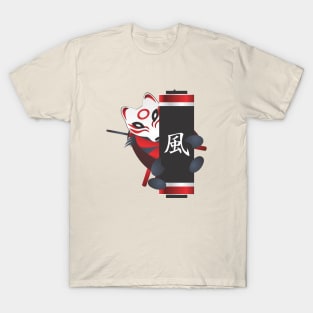 Red Fox Ninja Scroll T-Shirt